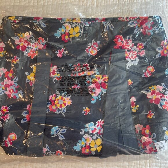 Vera Bradley Lighten Up Cooler Tote - Tossed Posies - Picture 2 of 5